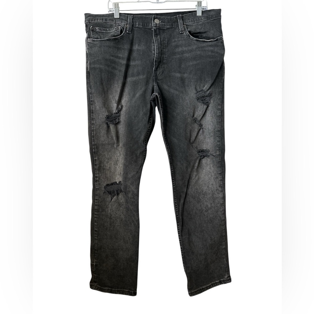 Men’s Levi’s 511 Distressed Black Size 38 Denim Jeans